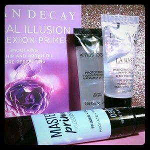 Smashbox Makeup - Smashbox Lancome Maybelline Primer set Smashbox Makeup - Smashbox Lancome Maybelline Primer set